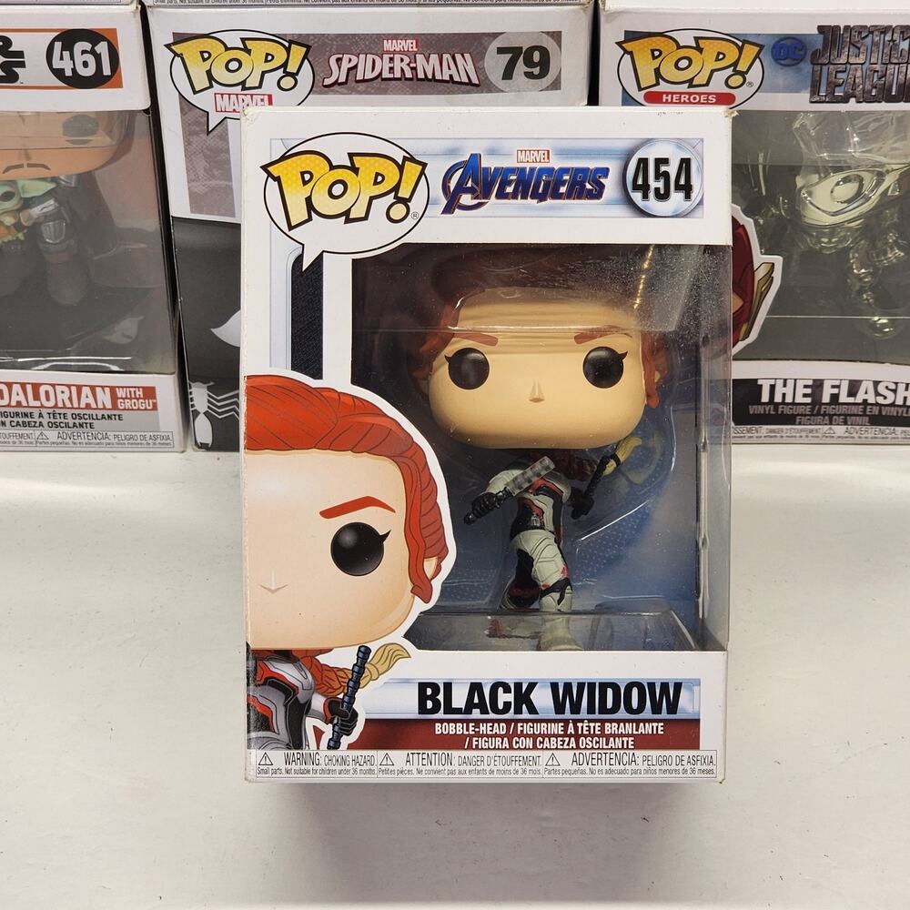 Funko Pop! Vinyl Marvel Avengers: Endgame Black Widow Bobblehead Figure #454